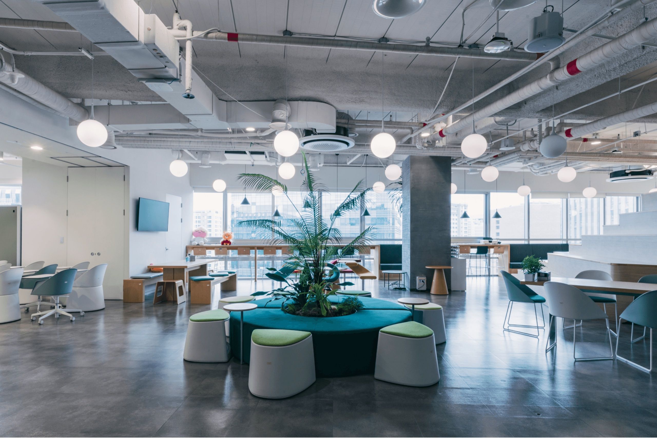 axz 판교 오피스 업무 공간